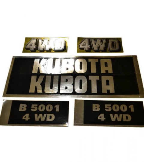 Stickerset Kubota B5001 4WD